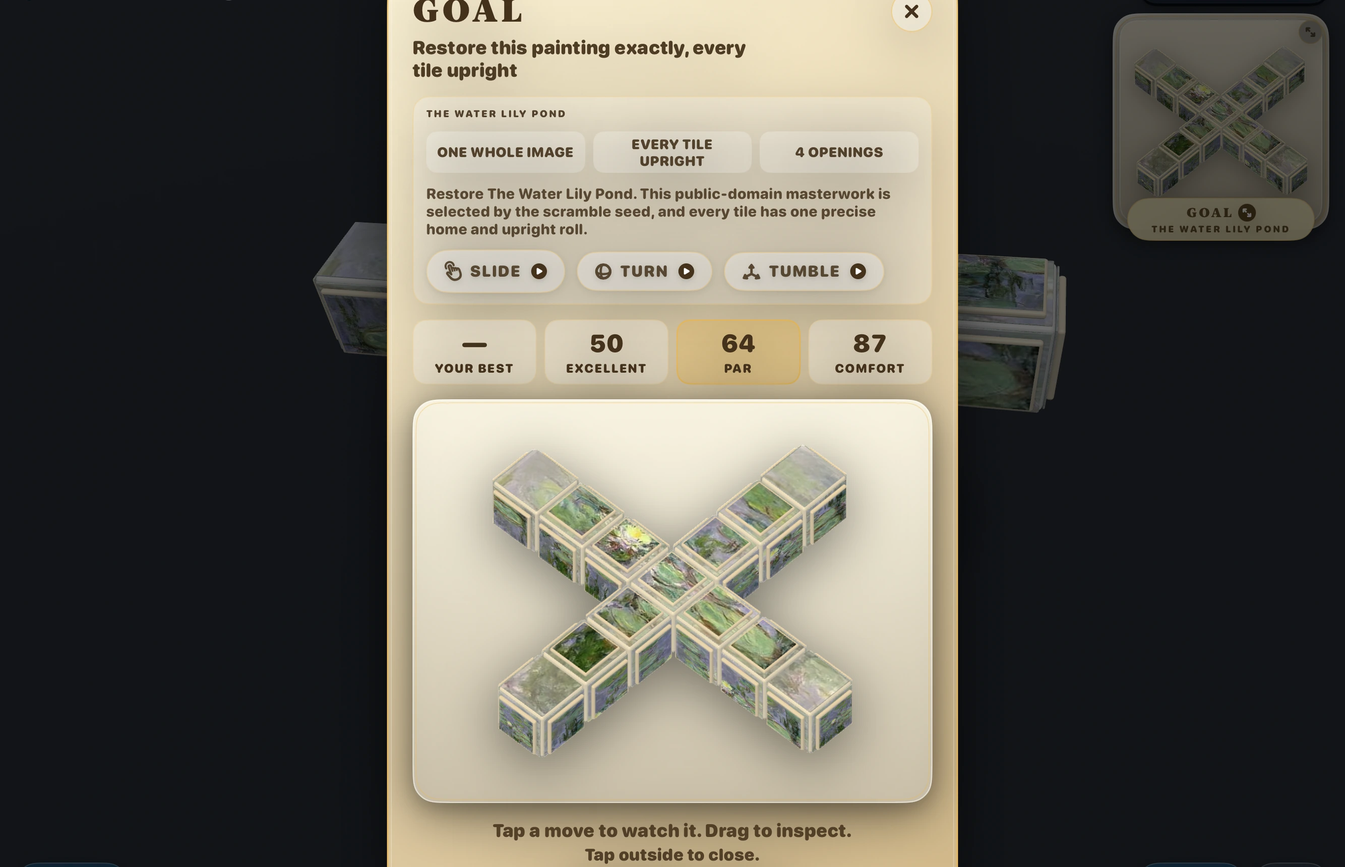 Mind Cross target card screenshot